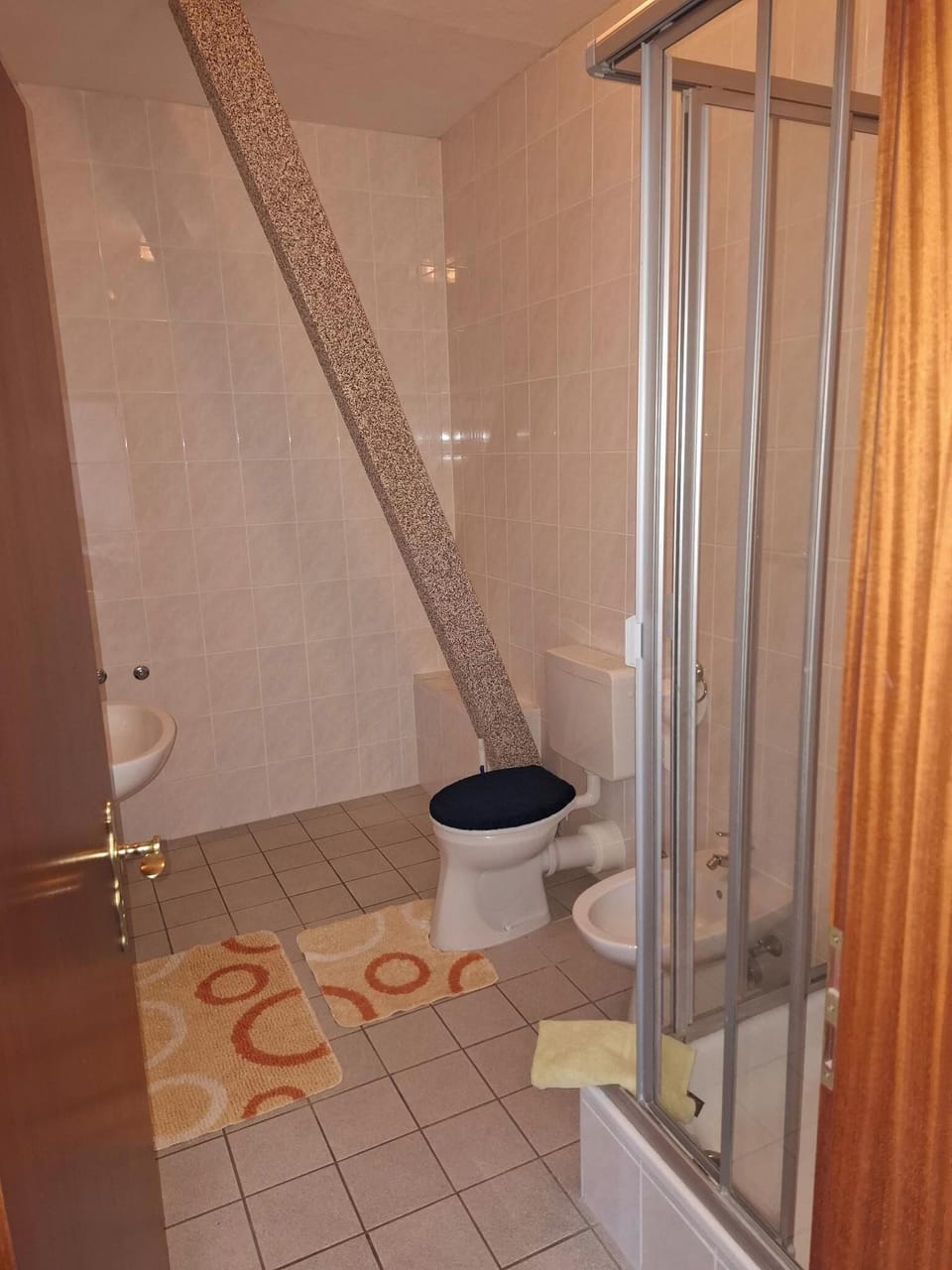 Apartment | Bathroom | Shower, hair dryer, towels, soap
