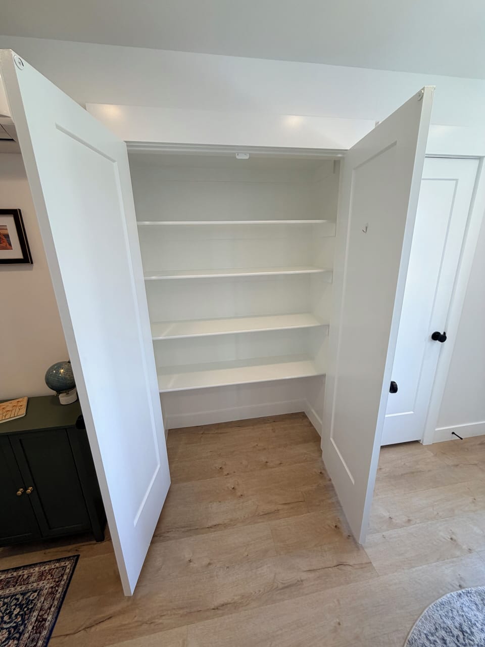 Plenty of storage space
