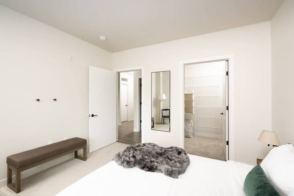Restful retreat: Queen-sized bed with premium linens for a perfect night’s sleep