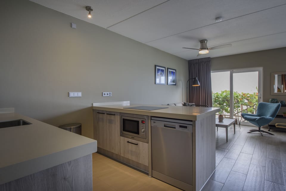 Royal Three bedroom apartment (La Belle Alliance) | Private kitchen | Fridge, coffee/tea maker, electric kettle, ice maker