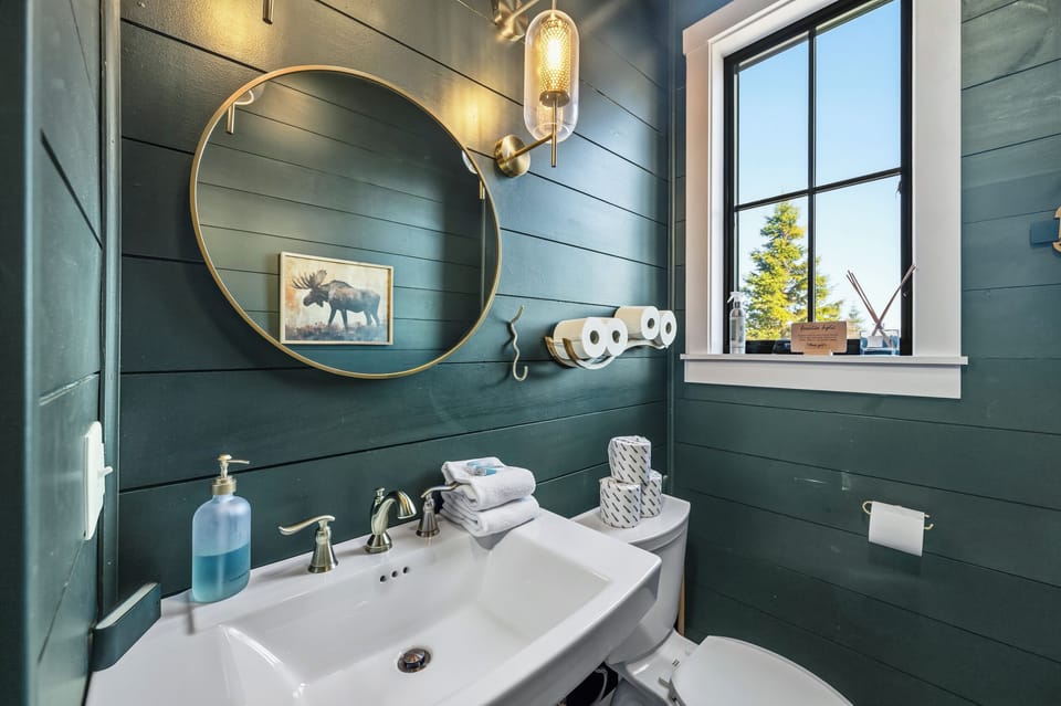 Main Floor half bathroom