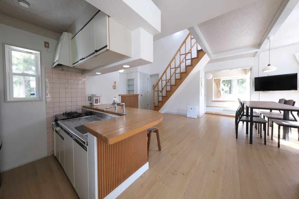 Villa, 3 Bedrooms | Private kitchen | Full-size fridge, microwave, stovetop, rice cooker