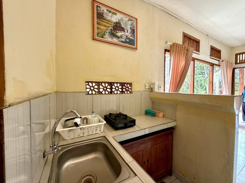 Deluxe Double Room, Garden View | Private kitchen