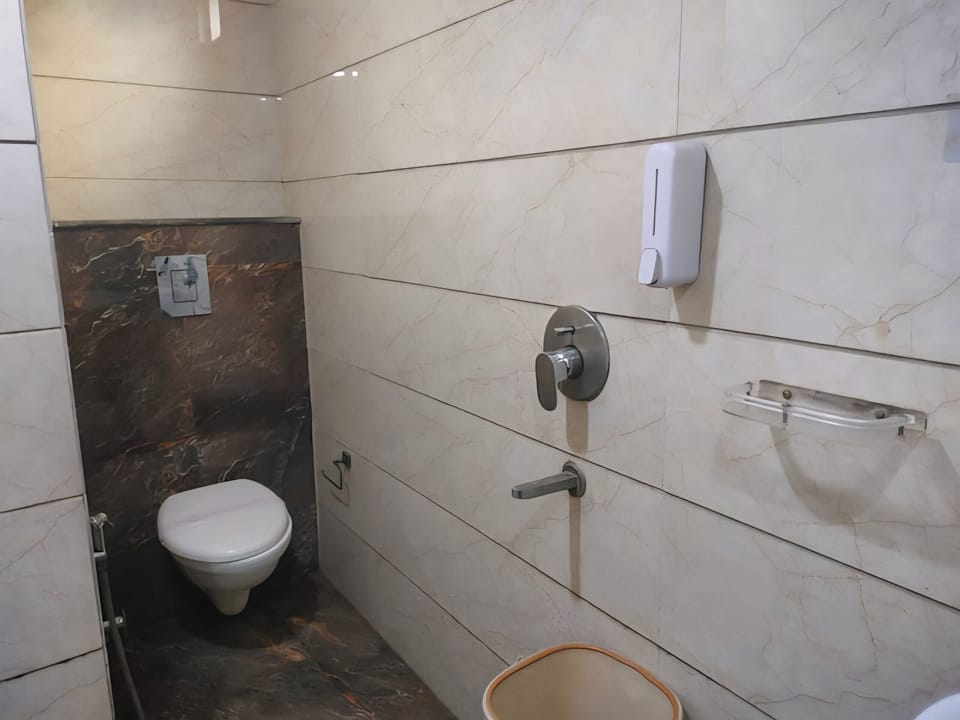 Deluxe Double Room | Bathroom | Shower, towels, soap, toilet paper