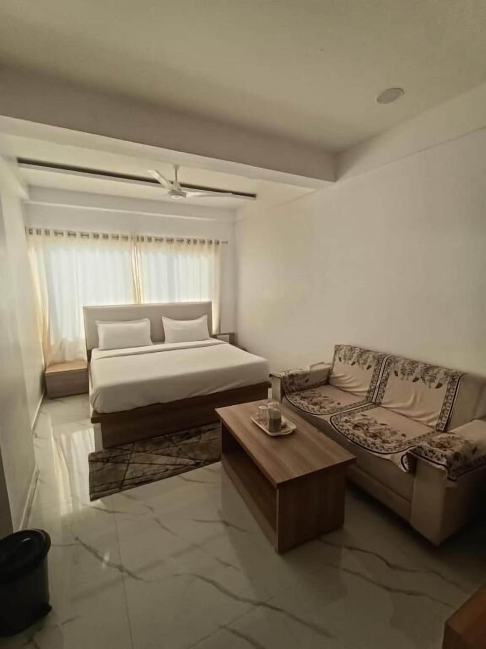 Deluxe Double Room | Egyptian cotton sheets, premium bedding, memory foam beds, desk