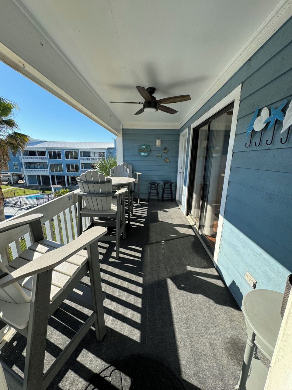 Each room has Balcony access.