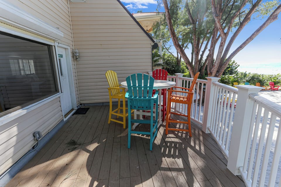 Sunset Beach House Backyard Area - PRE HURRICANE- Stay Tuned!