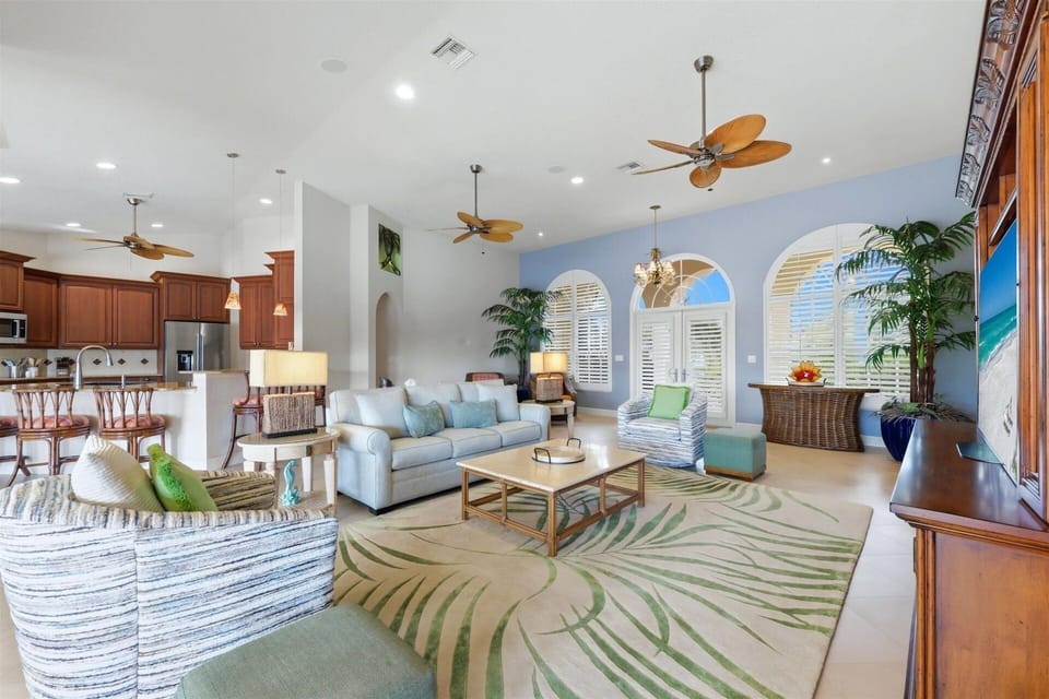 House, 3 Bedrooms | Living area | Smart TV