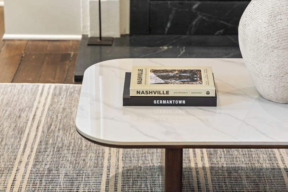 Every detail is placed to make the space feel considered the moment you sit down