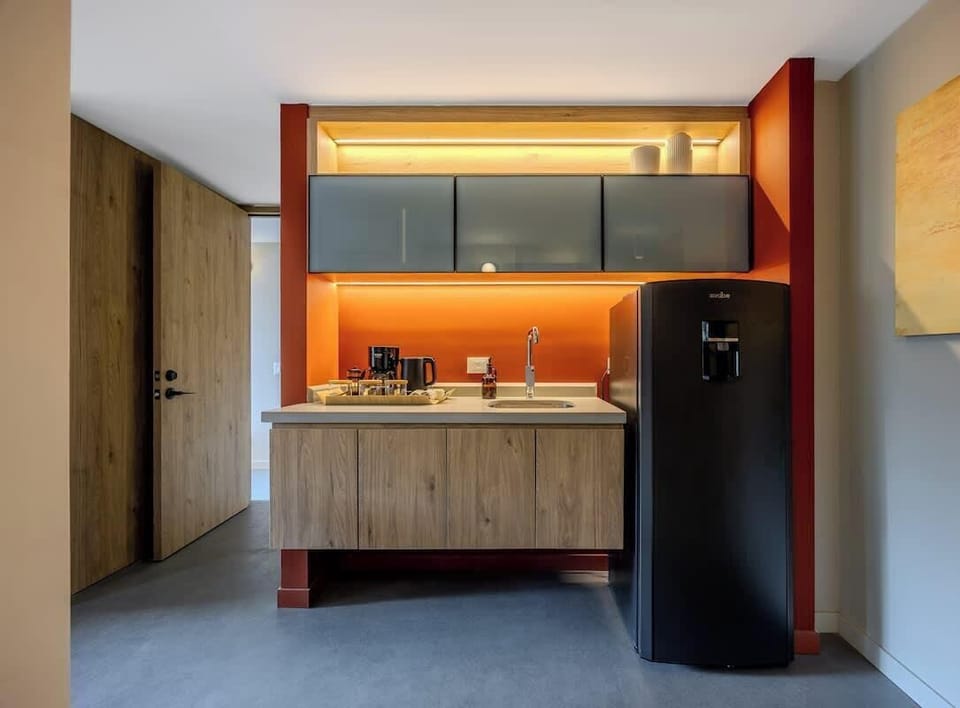 Apartment, 2 Double Beds, Patio, City View (Gardens A204) | Private kitchen