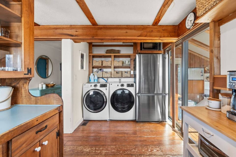 Washer/Dryer available in the home for use!
