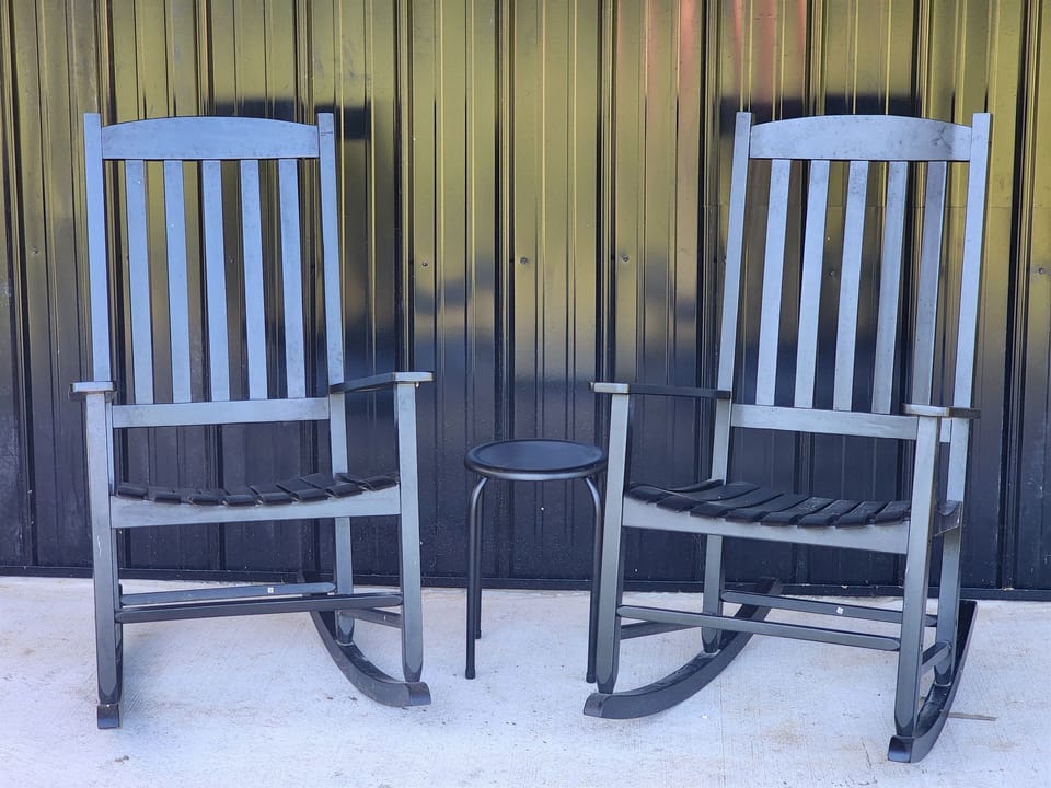 Outdoor seating