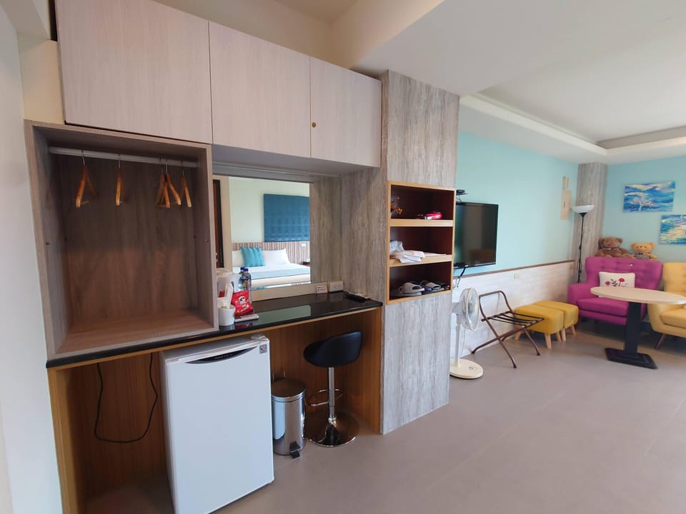 Comfort Quadruple Room, 2 Queen Beds | View from room