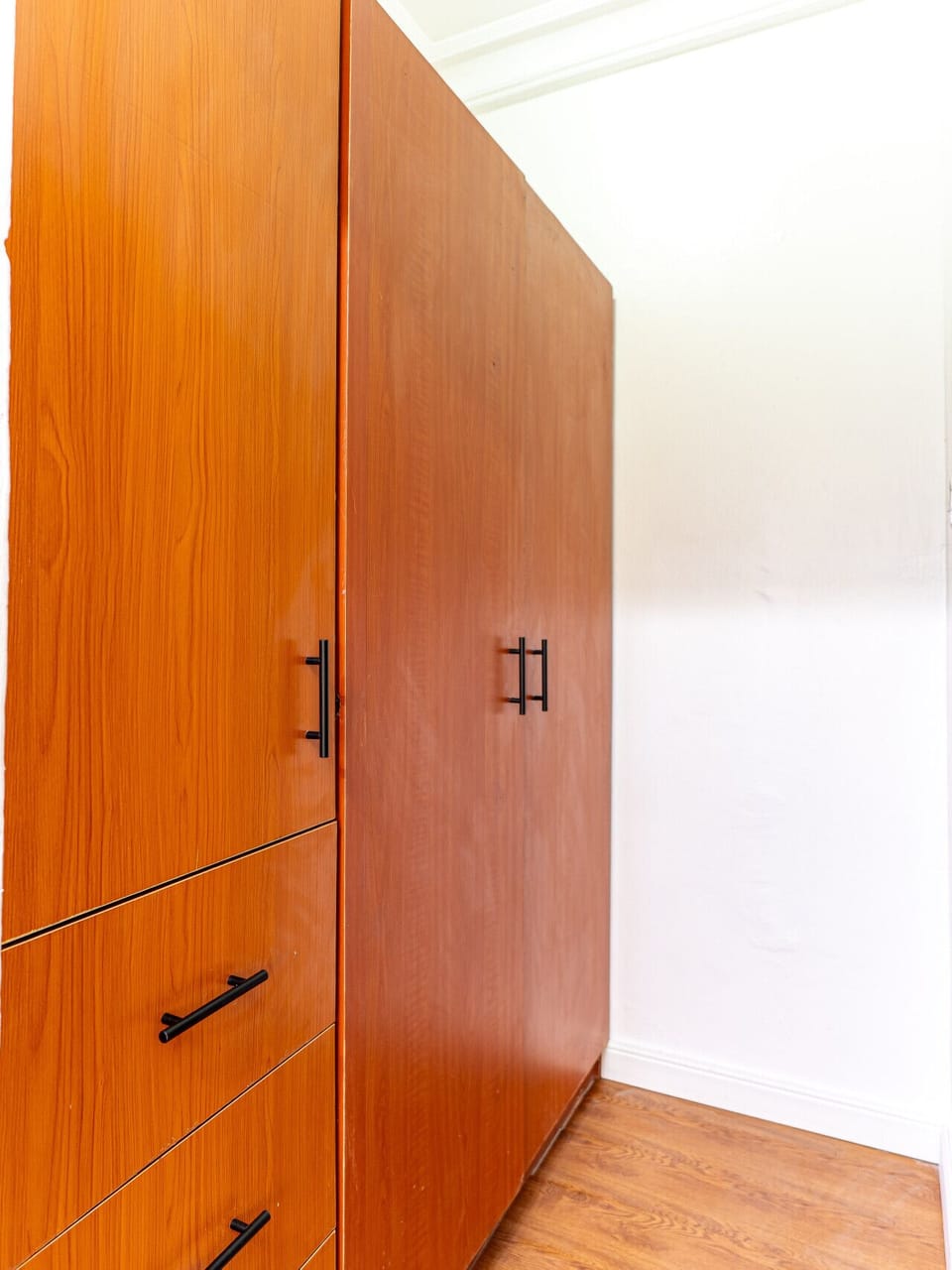 Spacious closet for organized storage—perfect for extended stays and keeping your belongings neat and accessible.