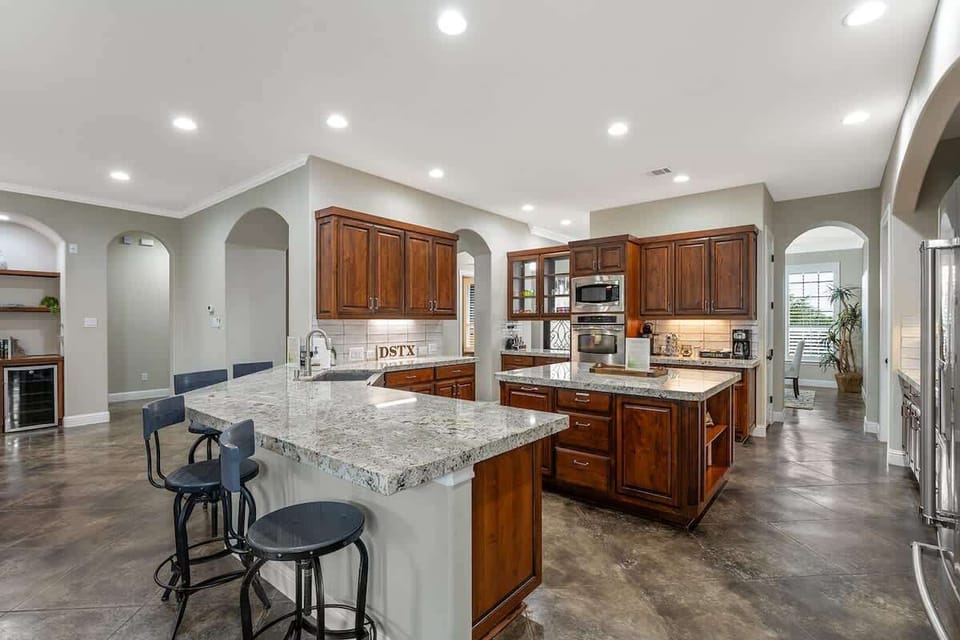 Kitchen is Fully Equipped for Group Stays