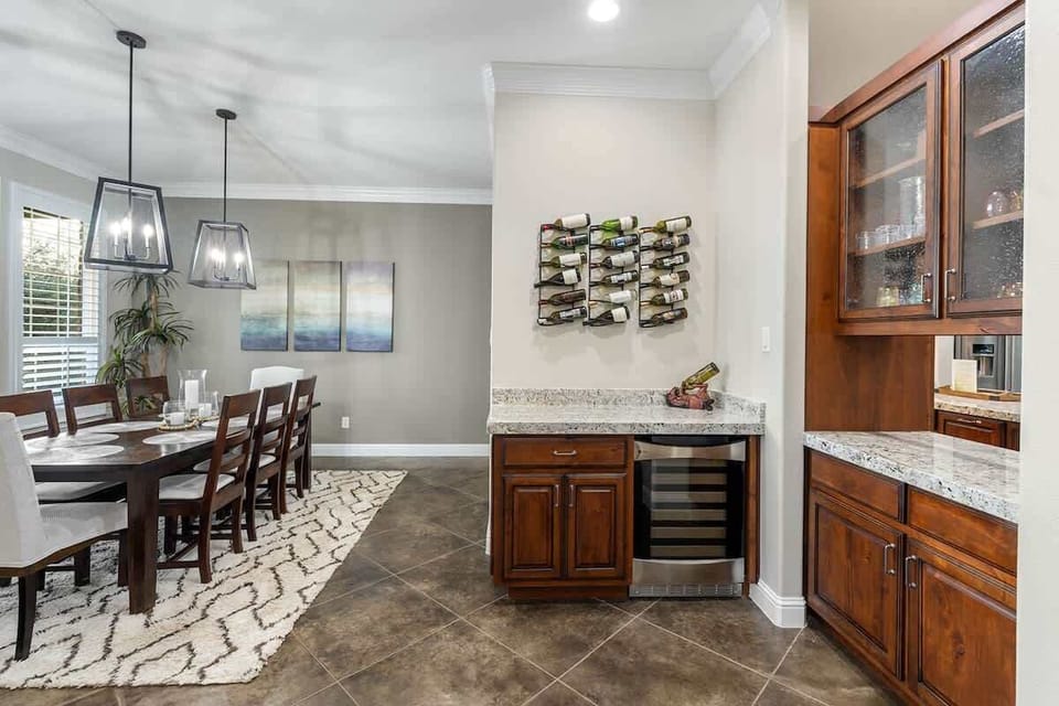 Wine Refrigerator & Bar