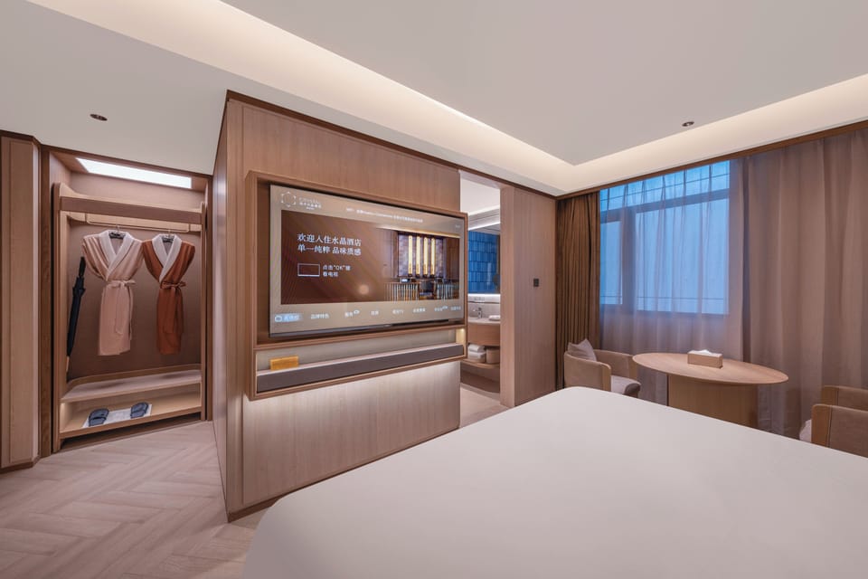 Basic Double Room Single Use | Premium bedding, down comforters, memory foam beds, minibar (free items)