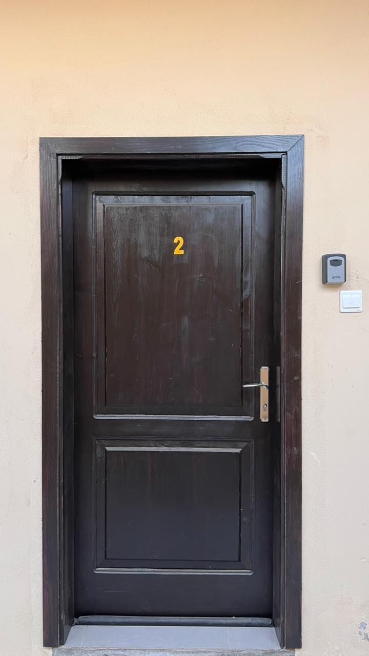 Interior entrance
