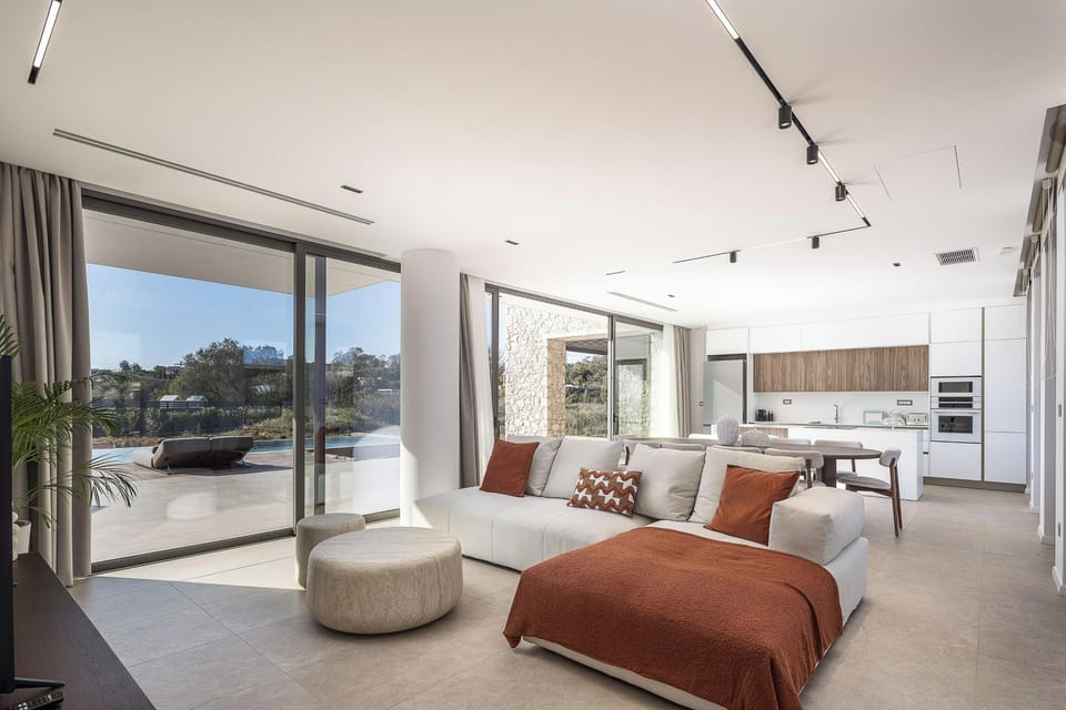 Bright open-plan living with modern elegance.