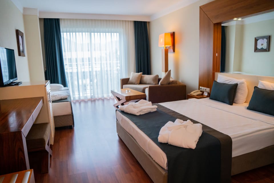 Minibar (some free items), in-room safe, desk, soundproofing