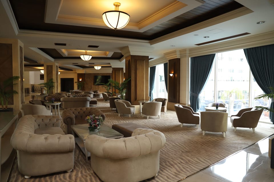 Lobby sitting area