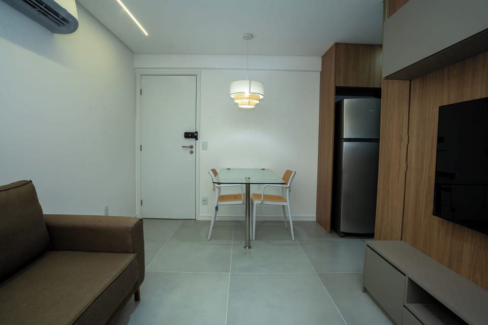 Comfort Apartment, City View | Living area | 32-inch LED TV with digital channels, Netflix, streaming services