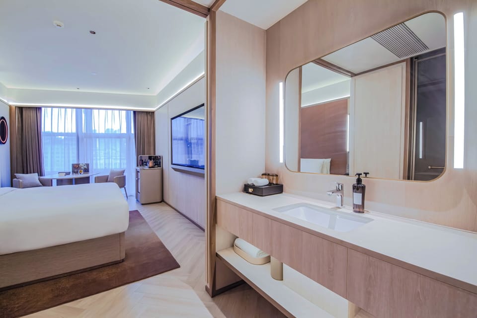 Panoramic Double Room, City View | Down comforters, free minibar, free WiFi, bed sheets