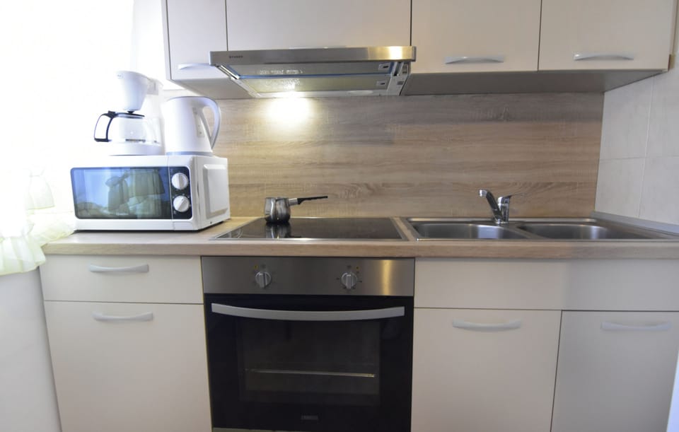Studio, 1 Bedroom, Terrace | Private kitchen
