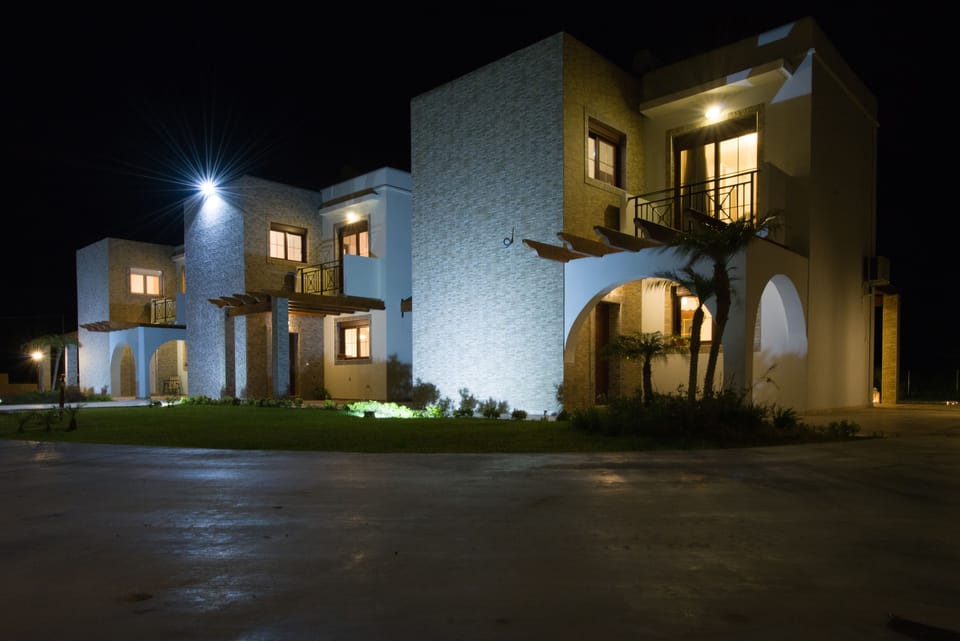 Front of property - evening/night