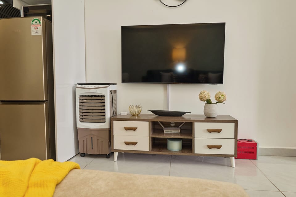 Apartment, City View | Desk, laptop workspace, iron/ironing board, free WiFi