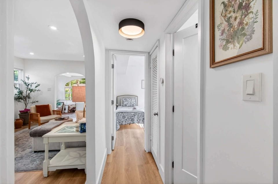 Two serene bedroom retreats await when you’re ready to recharge​
