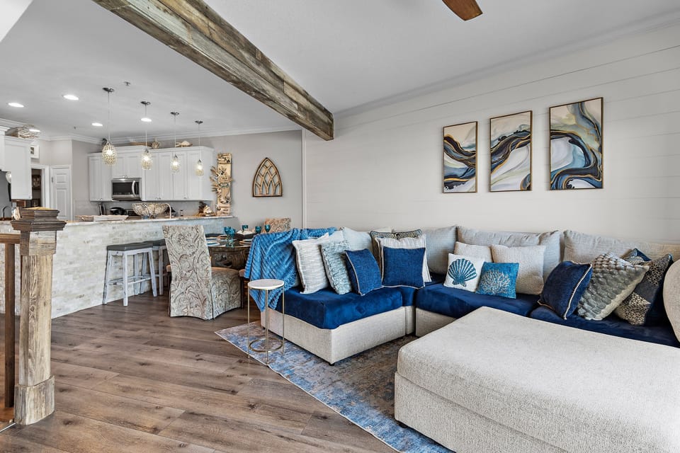 Spacious and open