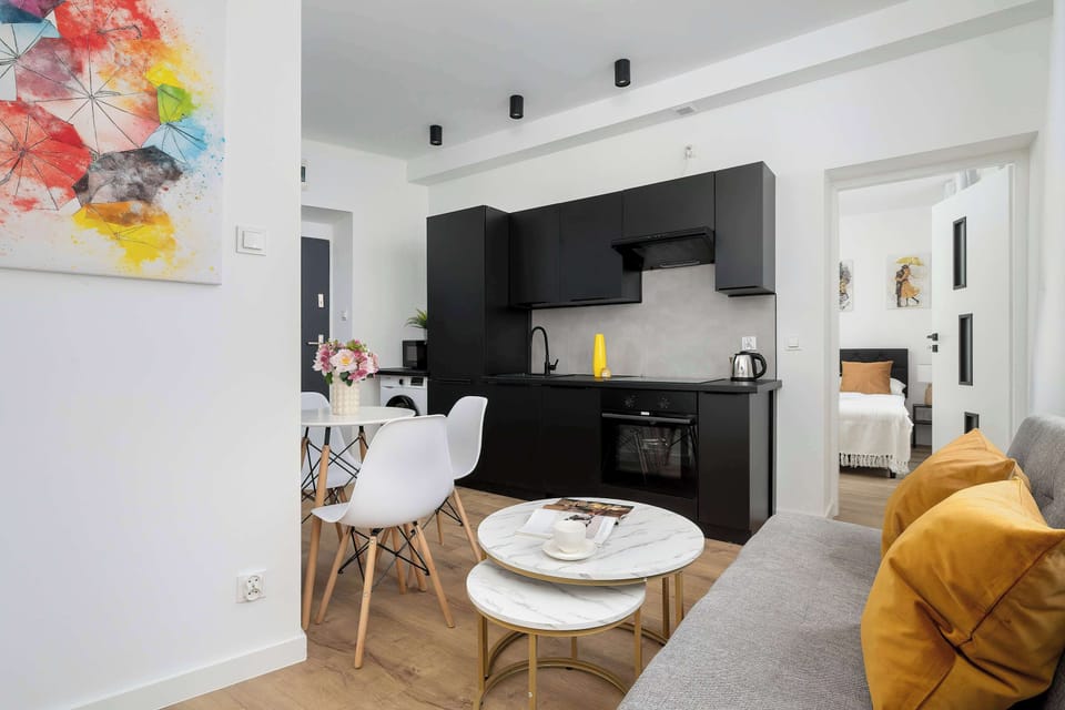 You can relax on the sofa, which can be turned into a double bed.
