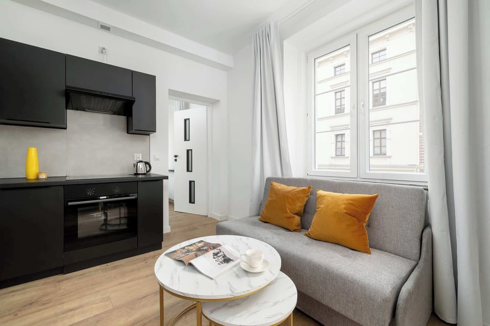 Unwind on the comfortable sofa that can be converted into double bed.