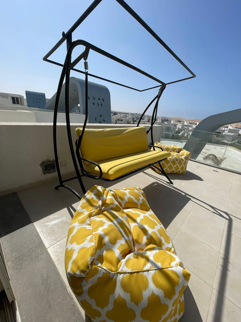 Chalet, 3 Bedrooms, Lagoon View | Terrace/patio