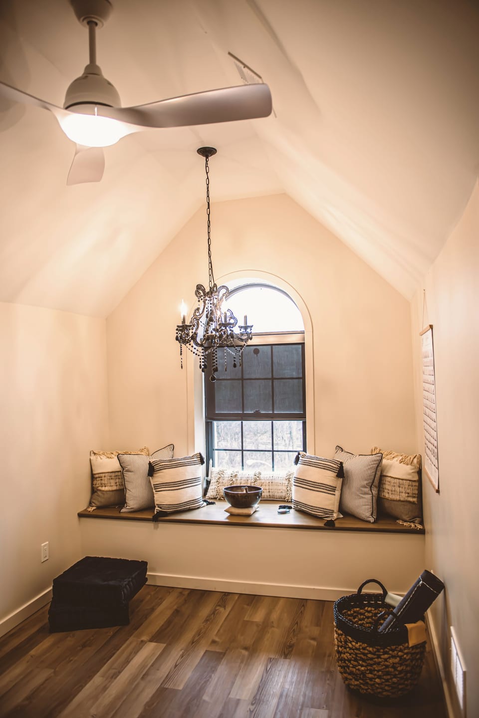 Second-floor bedroom Yoga space