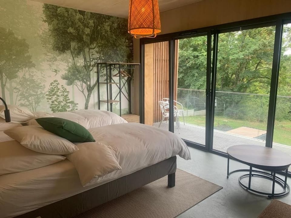 Double or Twin Room, Balcony, Garden View | Desk, laptop workspace, free WiFi