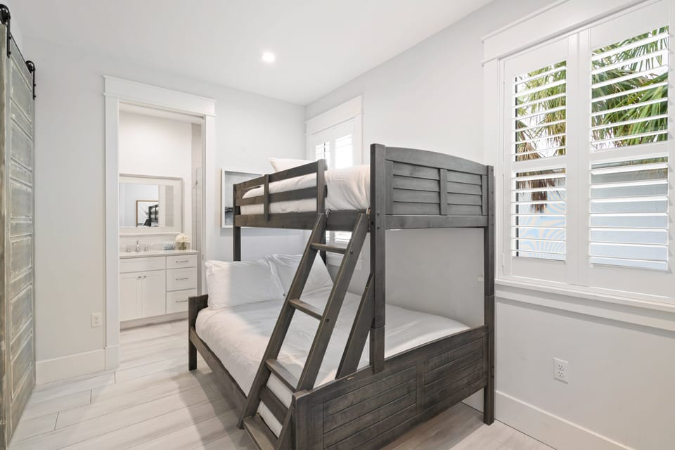 Bedroom 4 - Twin over Full Bunk Beds