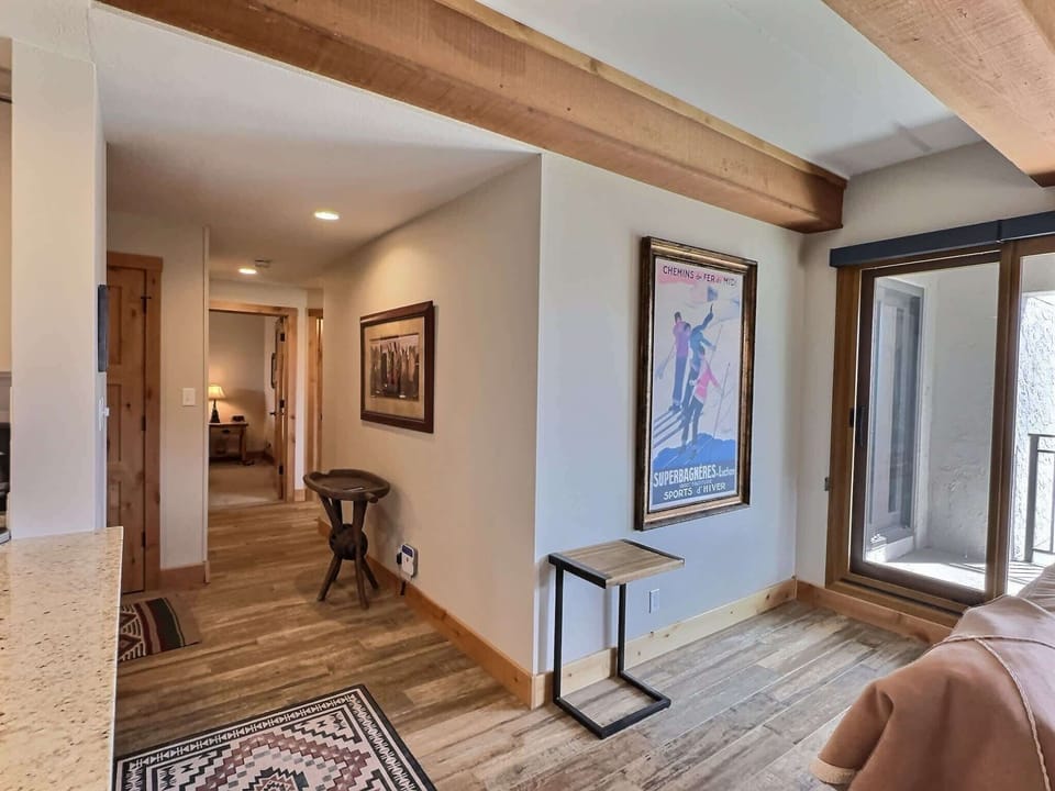【Entry】Private condo entry off the Plaza hall — self check-in via smart lock