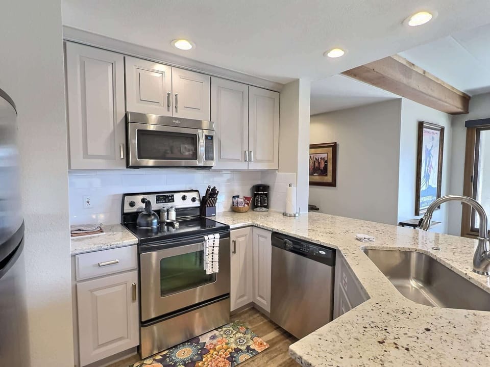 【Kitchen】 Remodeled and well stocked for your family and friends | Listed with @BookTraverse
