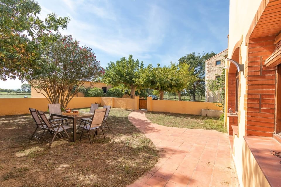 Private patio