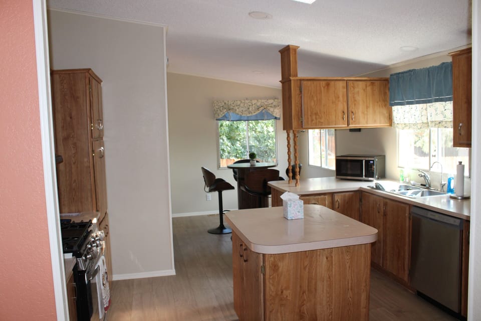 Kitchen and "Pub" Area