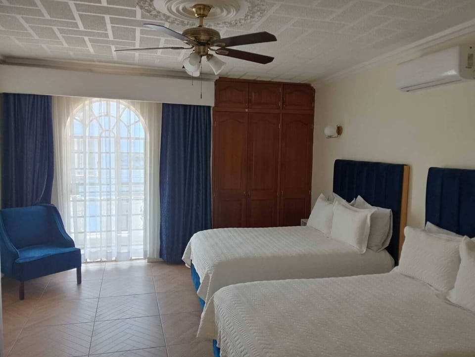 Superior Quadruple Room, Balcony, City View | Laptop workspace, free WiFi