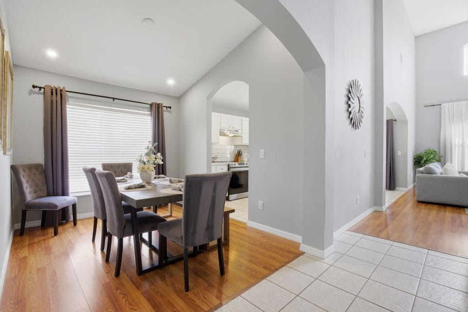Gather, connect, and slow things down—this dedicated dining space is perfect for family meals and game nights.