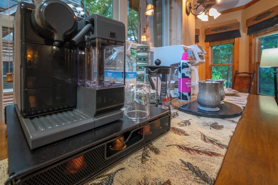 Help yourself to the coffee bar