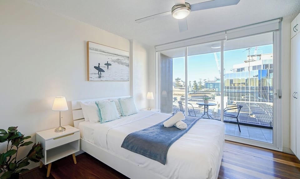 Clean and comfy bedroom