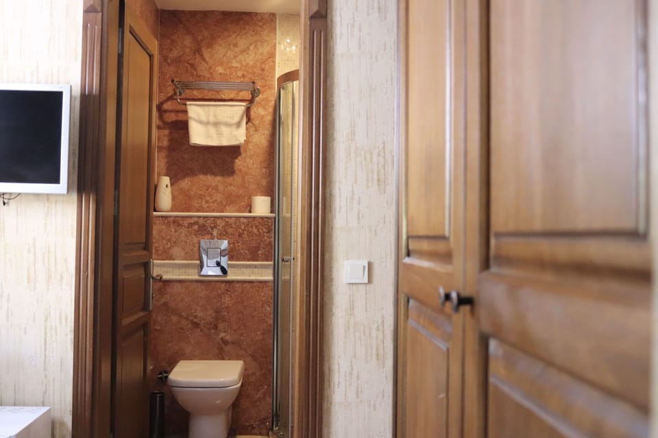 Triple Room | Bathroom | Shower, free toiletries, hair dryer, slippers