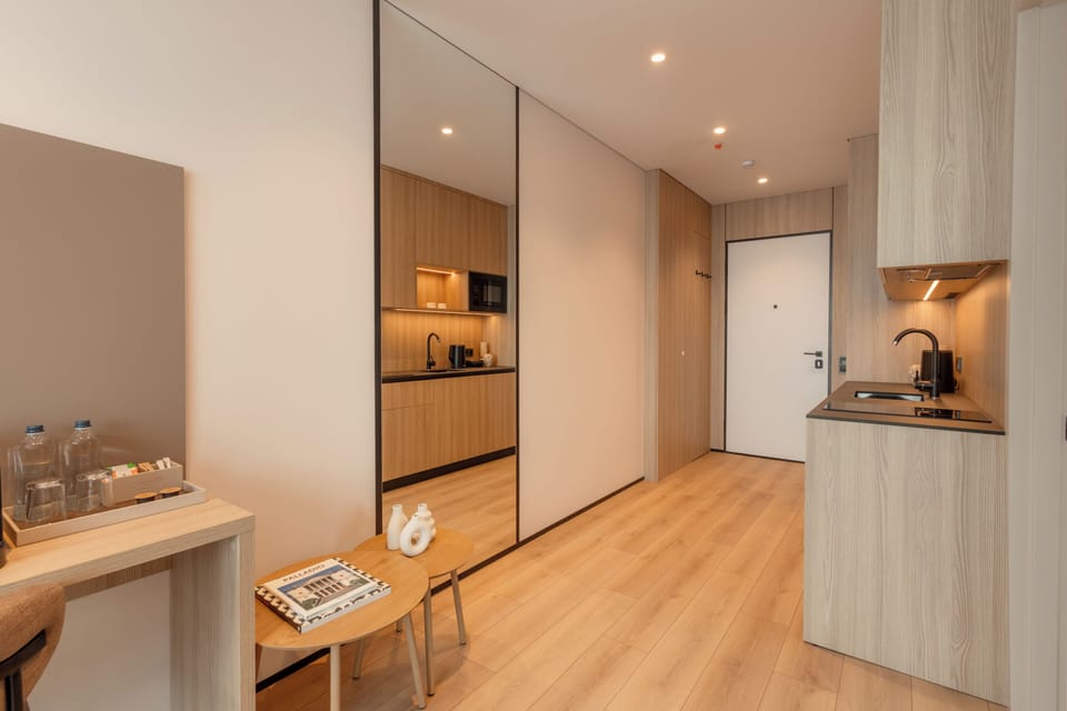 Junior Suite, Balcony, Sea View | Private kitchen | Microwave, stovetop, espresso maker, coffee/tea maker