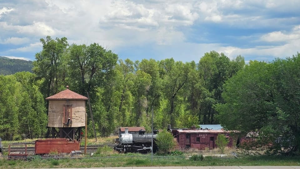 We are located directly across from the railroad station