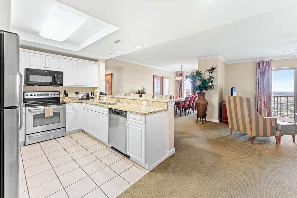 Well stocked Kitchen